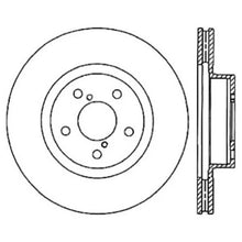 Load image into Gallery viewer, STOPTECH 06-08 SUBARU LEGACY WAGON/SEDAN 2.5I FRONT CYRO PERFORMANCE ROTOR, 120.47021CRY - eliteracefab.com