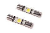 Diode Dynamics 28mm SMF1 LED Bulb - Red (Pair)