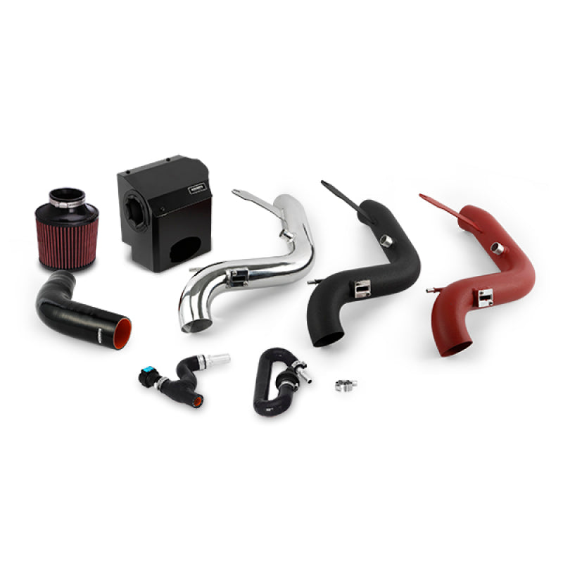 Mishimoto 2016 Ford Fiesta ST 1.6L Performance Air Intake Kit - Wrinkle Red - eliteracefab.com