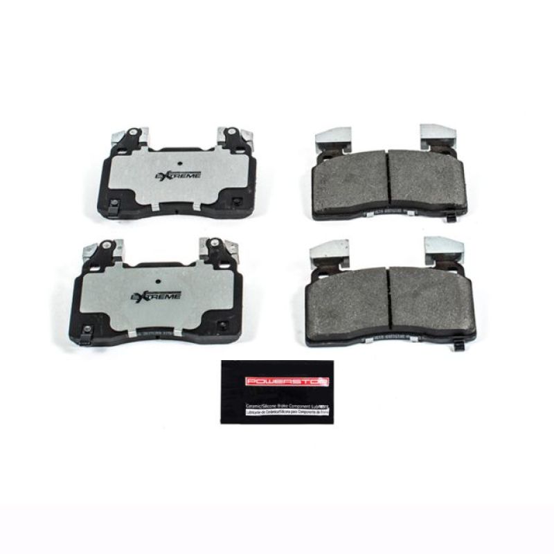 Power Stop 15-19 Cadillac CTS Front Z26 Extreme Street Brake Pads w/Hardware - eliteracefab.com