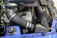 Load image into Gallery viewer, JLT 03-04 Ford Mustang Mach 1 Black Textured Ram Air Intake Kit w/Red Filter w/Shaker Hook Up - eliteracefab.com