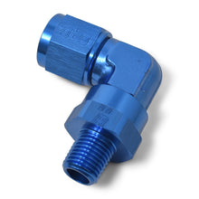 Load image into Gallery viewer, Russell Performance -8 AN 90 Degree Female to Male 3/8in Swivel NPT Fitting