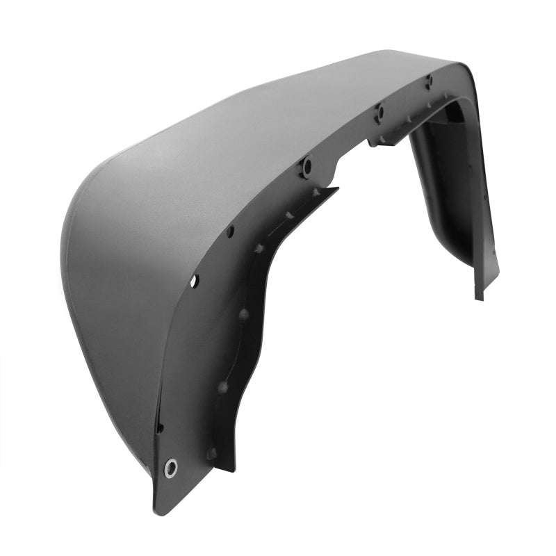 Westin/Snyper 07-17 Jeep Wrangler Tube Fenders - Front - Textured Black - eliteracefab.com