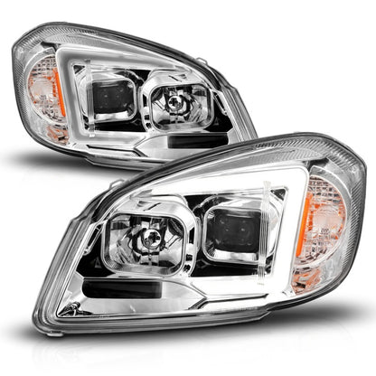 ANZO CHEVY COBALT 05-10/ PONTIAC G5 07-09 PROJECTOR PLANK STYLE HEADLIGHTS CHROME - 121576 ANZO