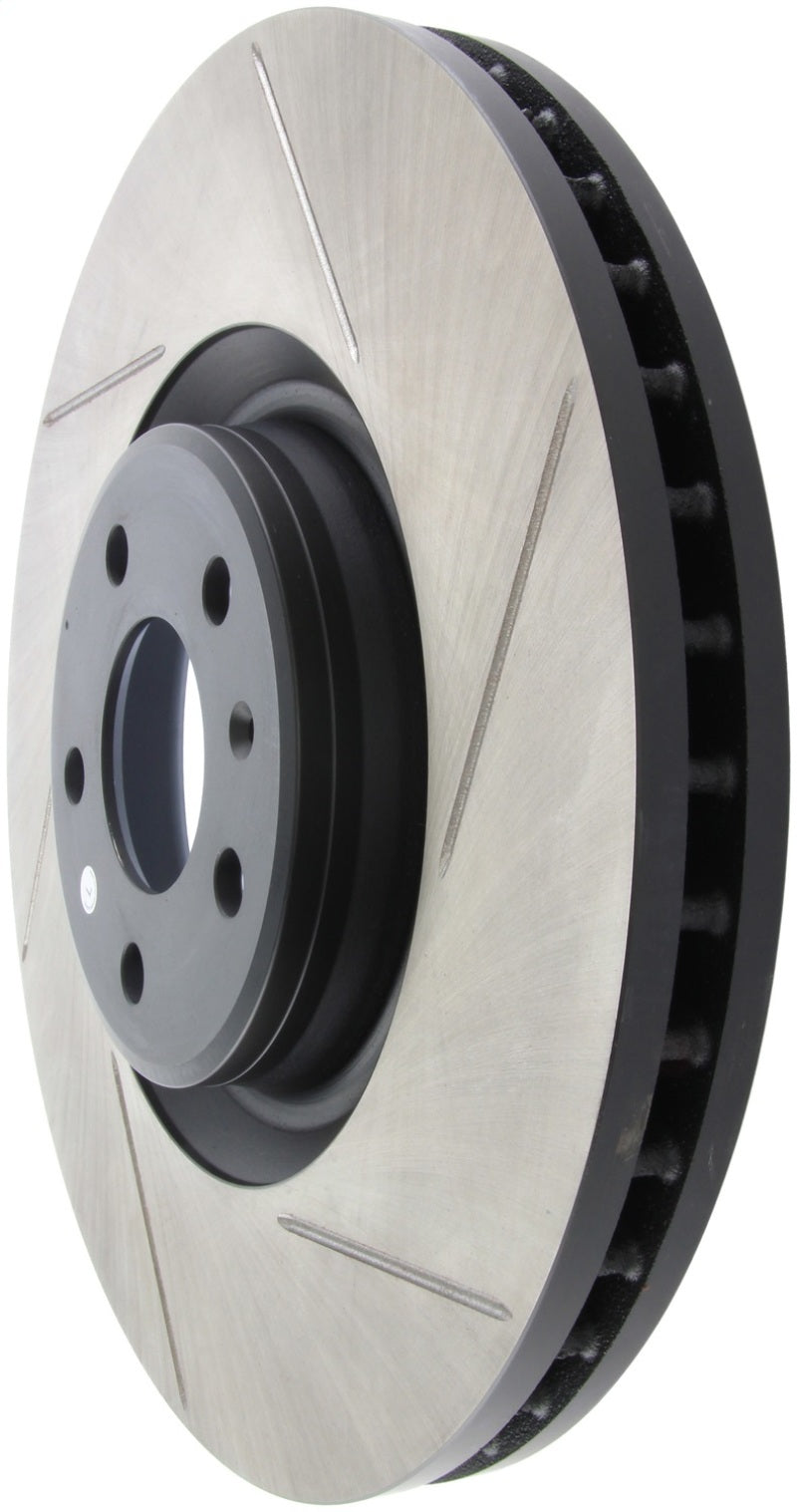 StopTech Sport Slotted (CRYO) 12-18 Audi A6 Quattro / A7 Quattro Front Left Slotted Rotor Stoptech