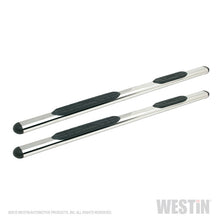 Load image into Gallery viewer, Westin Premier 4 Oval Nerf Step Bars 85 in - Stainless Steel - eliteracefab.com