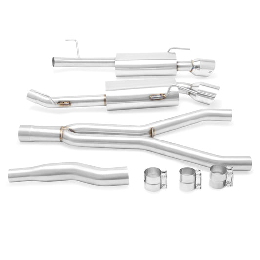 Mishimoto 2015-2016 Ford Mustang 2.3L EcoBoost Stainless Steel Cat-Back Exhaust - eliteracefab.com