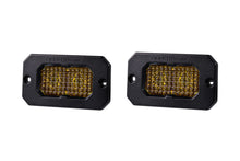 Load image into Gallery viewer, Diode Dynamics Stage Series 2 In LED Pod Sport - Yellow Flood Flush ABL (Pair)