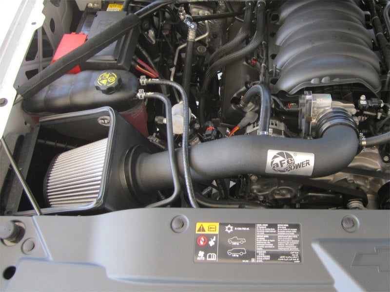 aFe MagnumFORCE Intake Stage-2 Pro Dry S 14-17 GM Silverado/Sierra 1500 V8 5.3L/6.2L - eliteracefab.com