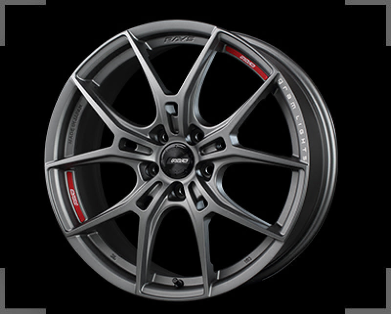 Gram Lights 57FXZ Overseas 19x10.5 +34 5-112 Matte Graphite w/Machining Wheel