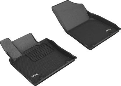 3D MAXpider L1LX06311509 2019-2020 Lexus ES Kagu 1st Row Floormat - Black 3D MAXpider
