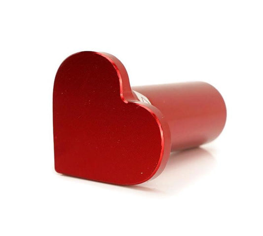 NRG Heart Shape Drift Button Toyota 86/Subaru WRX/STI/Mazda - Red - eliteracefab.com