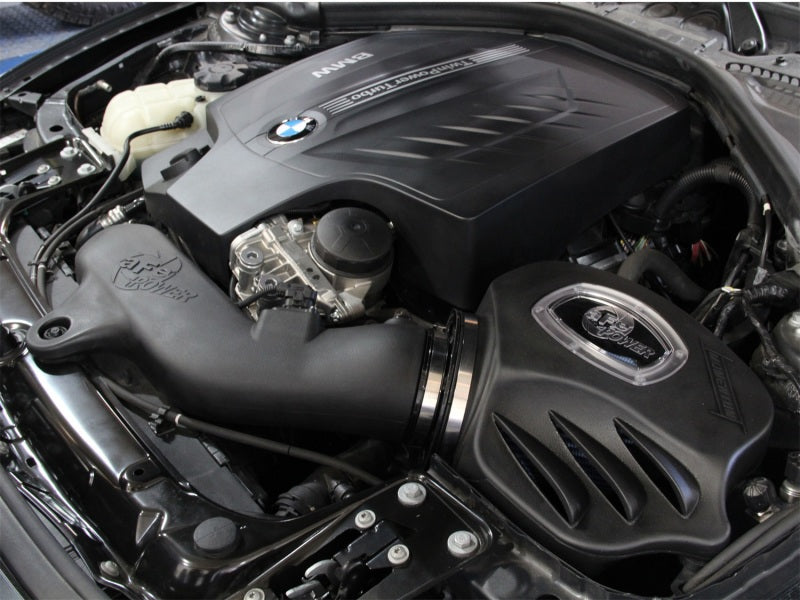 aFe Momentum Intake Stage-2 Si Pro 5R 14 BMW 435i (F32) L6-3.0 / 12-15 335i (F30) L6 3.0L - eliteracefab.com