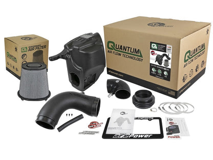 aFe Quantum Pro DRY S Cold Air Intake System 13-18 Dodge Cummins L6-6.7L - Dry - eliteracefab.com