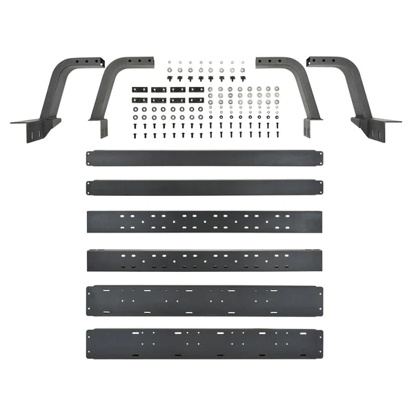 Westin 05-21 Toyota Tacoma Overland Cargo Rack Base - Textured Black - eliteracefab.com