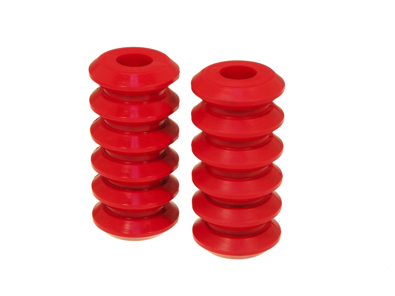 Prothane Universal Coil Spring Inserts - 7.5in High - Red - eliteracefab.com