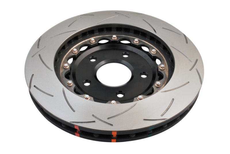 DBA 05-12 Corvette C6 w/Z51 pkg Front Slotted 5000 Series 2 Piece Rotor Assembled w/ Black Hat DBA