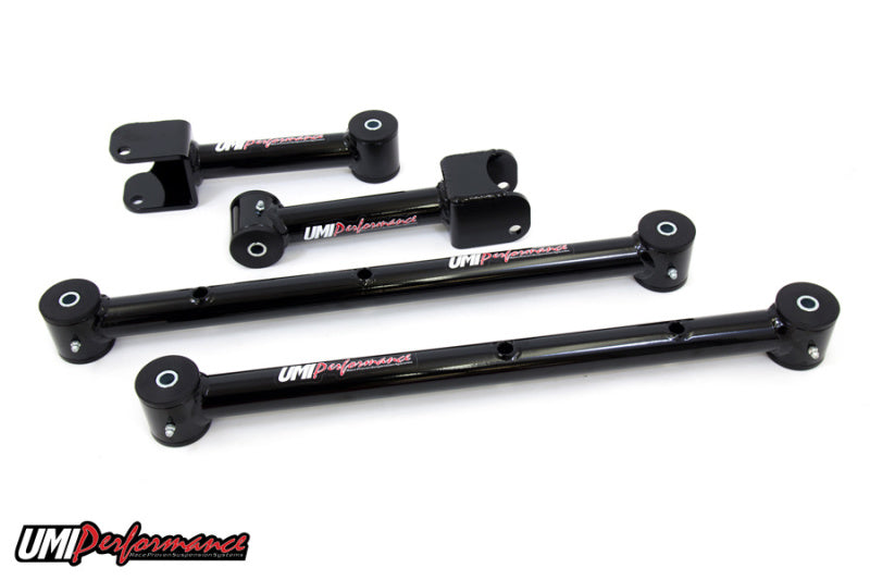 UMI Performance 78-88 GM G-Body Tubular Upper & Lower Control Arms Kit - eliteracefab.com