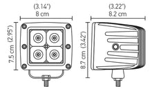 Load image into Gallery viewer, Hella HVF Cube 4 LED Off Road Kit - eliteracefab.com