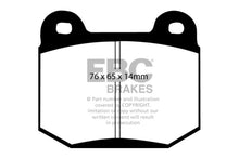 Load image into Gallery viewer, EBC 99-03 Mitsubishi Lancer Evolution 2.0 Turbo Redstuff Rear Brake Pads - eliteracefab.com