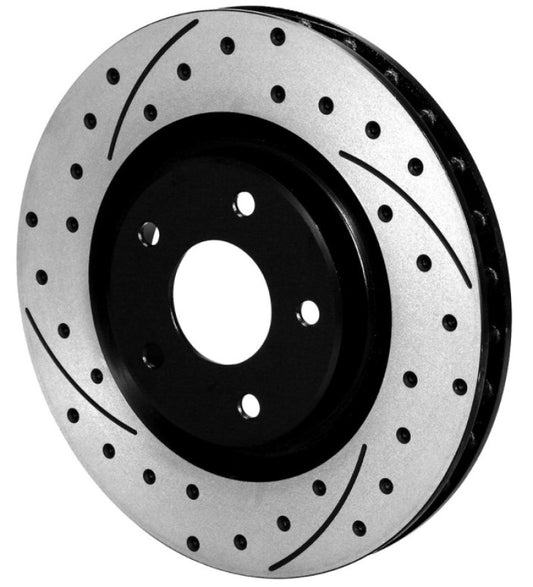 Wilwood Rotor-Front-SRP-C5/C6 Vette L/H-BLK 12.80 x 1.25 - 5 x 4.76 Wilwood