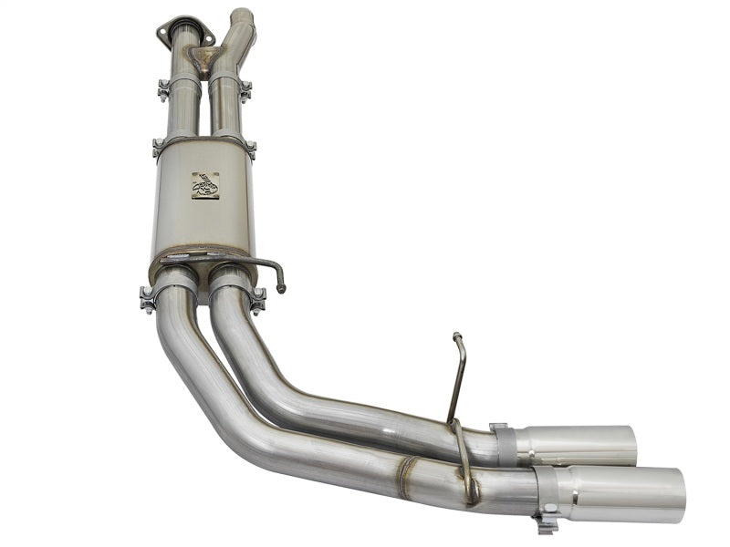 aFe POWER Rebel Series 3in 409 SS Cat Back Exhaust w/ Polished Tips 17 Ford F-150 Raptor V6-3.5L aFe