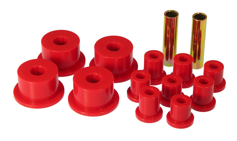 Prothane 70-83 AMC 2.0 OD Spring & Shackle Bushings - Red