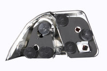 Load image into Gallery viewer, ANZO USA Honda Civic 4dr Taillights Black; 2001-2004 - eliteracefab.com