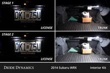 Load image into Gallery viewer, Diode Dynamics 08-14 Subaru WRX Interior LED Kit Cool White Stage 1