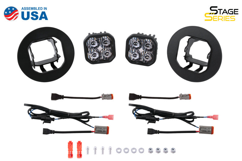 Diode Dynamics SS3 Pro Type GM-5 Kit ABL - Yellow SAE Fog Diode Dynamics