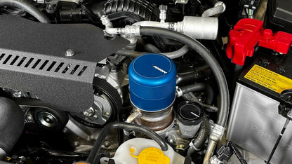 Perrin 2015+ Subaru WRX/STI Oil Filter Cover - Blue - eliteracefab.com