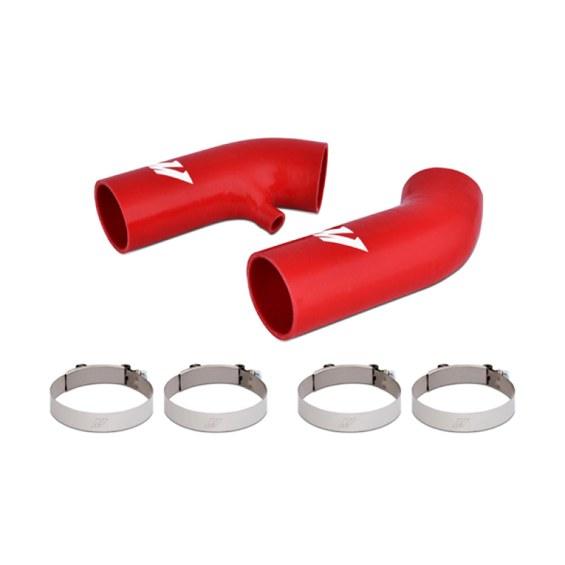 Mishimoto 09+ Nissan 370Z Red Silicone Air Intake Hose Kit - eliteracefab.com