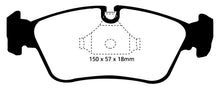 Load image into Gallery viewer, EBC 99-02 BMW Z3 2.5 Redstuff Front Brake Pads - eliteracefab.com