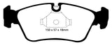 EBC RedStuff Front Brake Pads - DP31211C