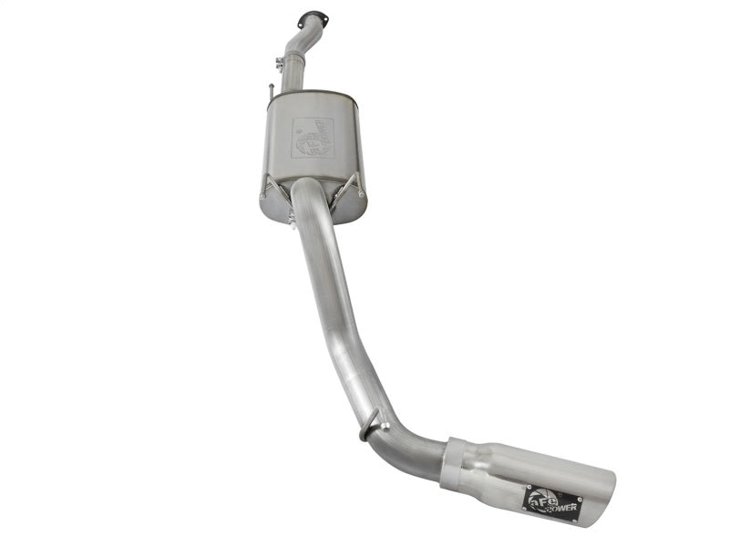 aFe MACHForce XP Cat-Back SS Exhaust w/ Polished Tips 16 Toyota Tacoma V6-3.5L - eliteracefab.com