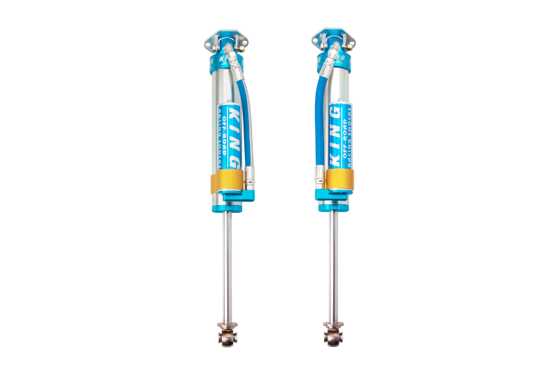 King Shocks 07-18 Jeep Wrangler JK Rear 2.5 Dia Piggy Hose Res Shocks 6in Lift (Pair)