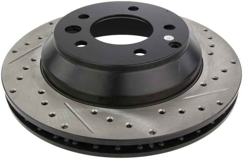 StopTech Slotted & Drilled Sport Brake Rotor - eliteracefab.com