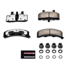Power Stop 1993 Cadillac 60 Special Front Z36 Truck & Tow Brake Pads w/Hardware - eliteracefab.com
