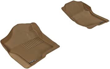 3D MAXpider 2014-2019 GMC Sierra Crew Cab Kagu 1st & 2nd Row Floormats - Black - eliteracefab.com