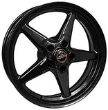 Race Star 92 Drag Star Bracket Racer 15x8 5x4.50BC 5.25BS Gloss Black Wheel