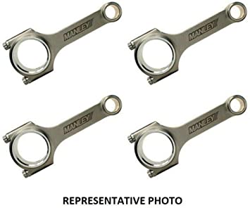 Manley Ford Mustang Ecoboost 2.3L Turbo Tuff Pro Series I Beam Connecting Rod Set w/ARP2000 Bolts.