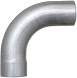 Diamond Eye Exhaust Elbow, L-bend Style, 90 degrees, Mandrel-Bent, Aluminized Steel, 16-gauge, Natural, 5.00 in. o.d.