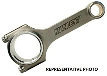 MANLEY 14032-1 Connecting (Mazda Speed 3 MZR 2.3L DIDSI Turbo 22.5mm Pin H-Beam Single Rod) - eliteracefab.com
