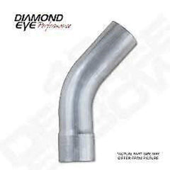 Diamond Eye 4in 45 Degree SS Elbow OLD #432-445 SS - eliteracefab.com