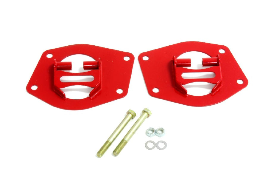 BMR REAR UPPER MOUNT COILOVER CONVERSION KIT RED (10-15 CAMARO) - eliteracefab.com