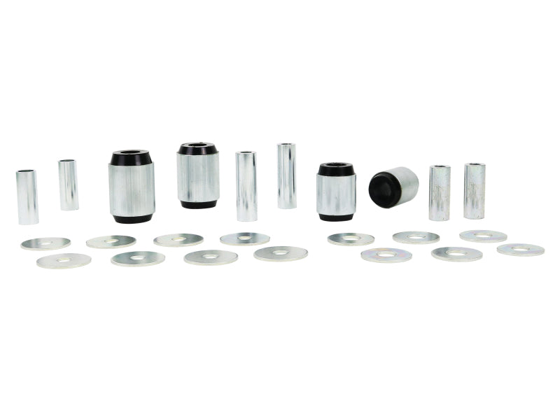 Whiteline Plus 02-09 Lexus GX470 / 06+ Toyota FJ Cruiser Fr C/A - Lwr Inner Front & Rear Bushing Kit - eliteracefab.com