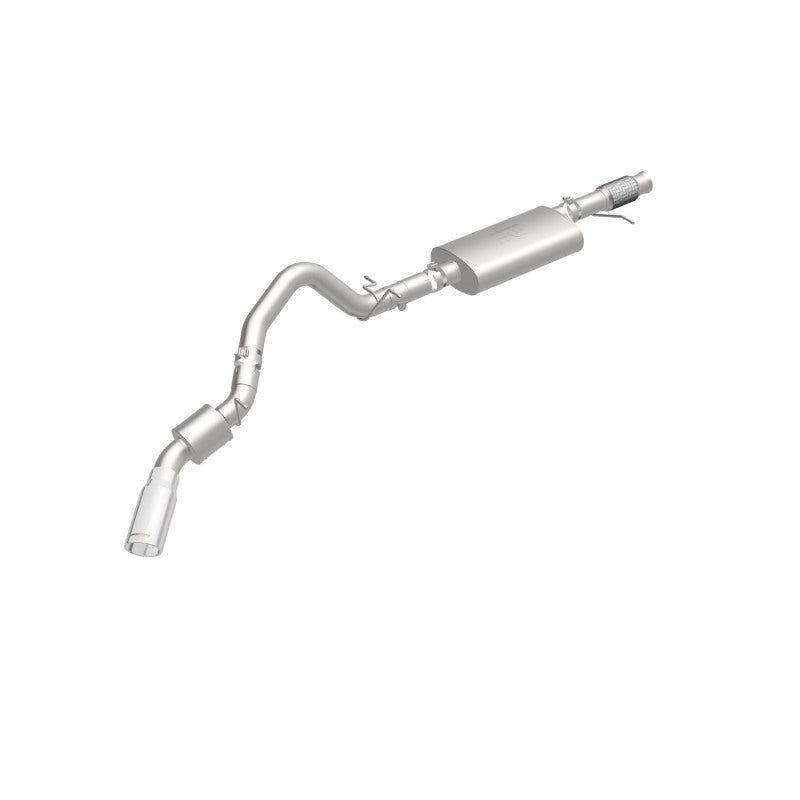 MagnaFlow MF Series SS Cat-Back Exhaust Single Passenger Side Rear Exit 2015 Cadillac Escalade Magnaflow