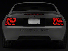 Load image into Gallery viewer, Raxiom 99-04 Ford Mustang Excluding 99-01 Cobra Icon LED Tail Lights- Black Housing (Smoked Lens)