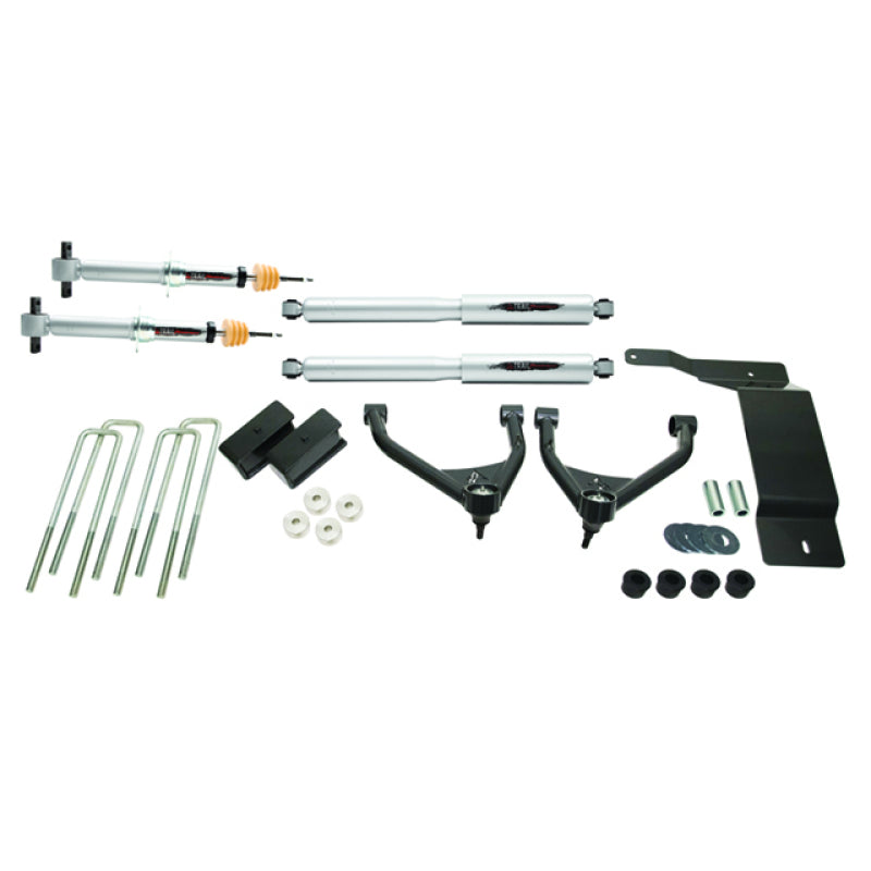 Belltech 16-18 Chevrolet Silverado / GMC Sierra 1500 4WD 4in Suspension Lift Kit w/ Shocks - eliteracefab.com