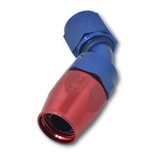 Load image into Gallery viewer, Russell Performance -4 AN Red/Blue 45 Degree Full Flow Hose End